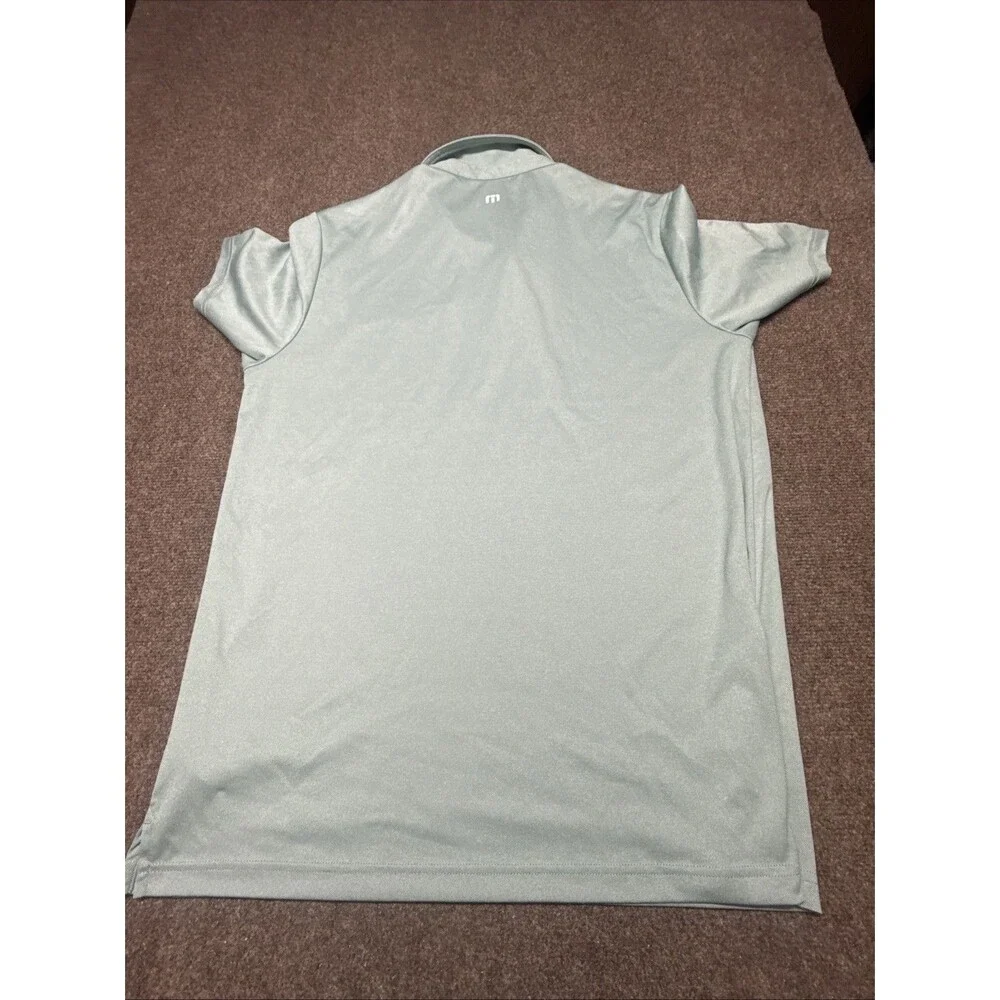 TravisMathew Coors Beer Golf Polo Shirt Men’s XL Sage Green Travis Mathew